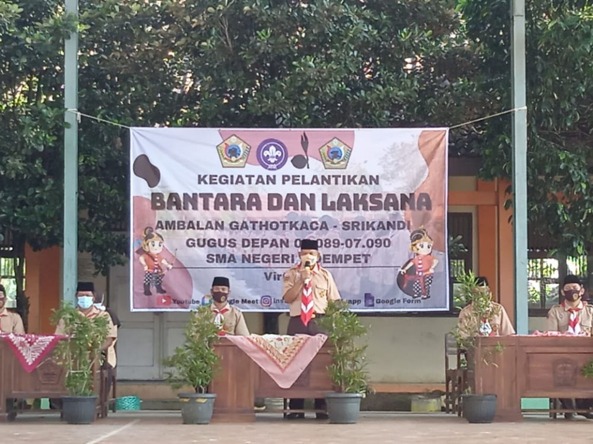 Pelantikan Bantara ke 25 dan Laksana ke 24 Tahun 2021